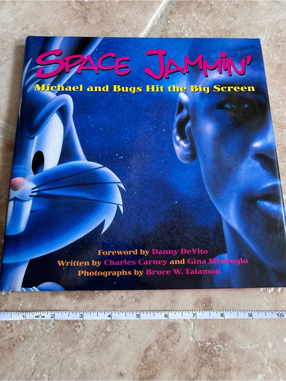 Space Jammin' Michael and Bugs Hit the Big Screen Space Jam Basketball HC Book